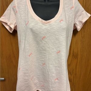 Women's Pink Graphic Tee
